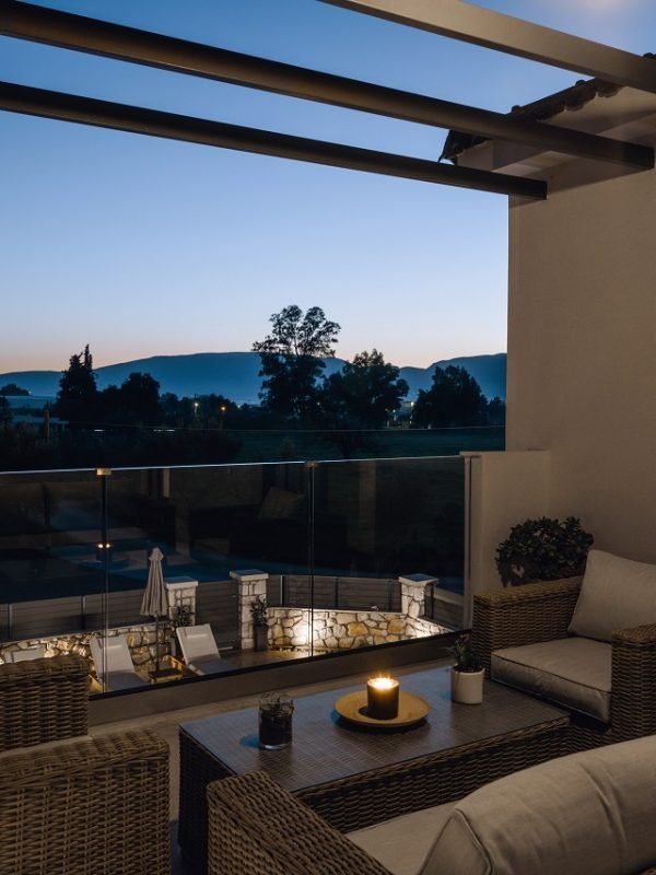 View from the upper balcony