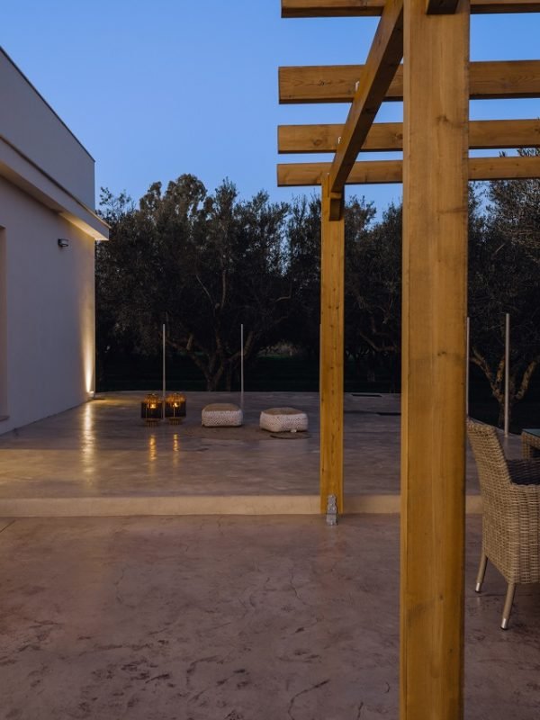 Outside sitting area